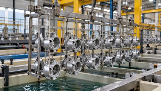 A importância das gancheiras para galvanoplastia e processos industriais